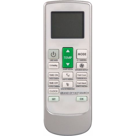 Trade Shop - Mando A Distancia Universal Aire Acondicionado Aire Acondicionado K-2012e - (1/4)