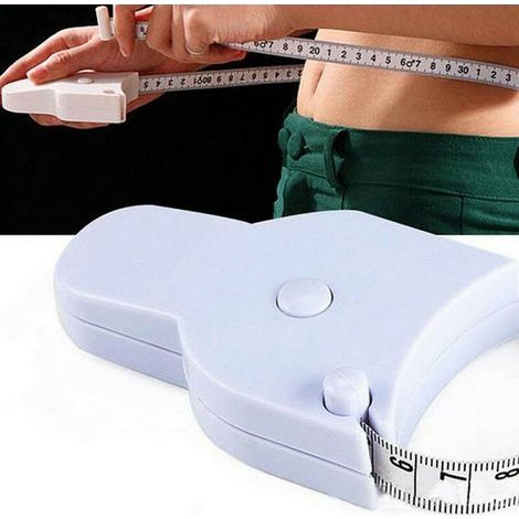 Ruban de mesure télescopique automatique pour mesurer la circonférence du corps (1/4)