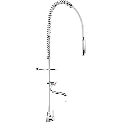 Küchenmischer Delabie Vorwaschset weiß 1105 1225 mm (1/2)