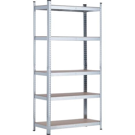 Estantería Modular Metálica con 5 Baldas 875kg 90x40x180cm Thinia Home (1/5)
