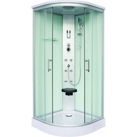 Cabine de douche SCALA 90x90x215 cm BLANC