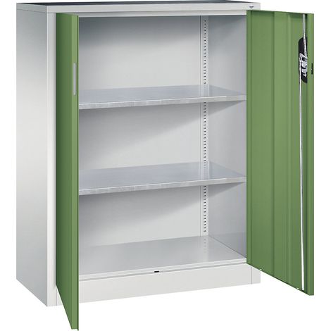 C+P, Armoire d'atelier hauteur bureau à portes battantes, h x l
