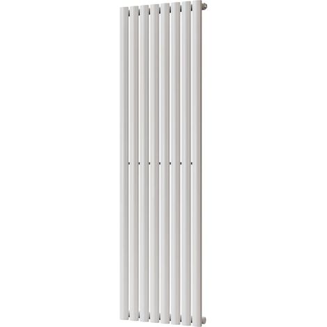 Omeara - White Vertical Radiator H1600mm x W464mm Single Panel (1/3)