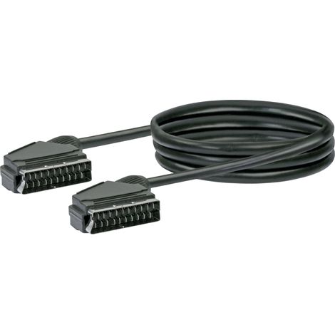 SCHWAIGER Scart Kabel 21polig 1,5m (1/2)
