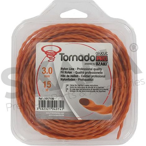 FILO TAGLIABORDI TWISTATO 3,0MM RIF 1517106 COMPATIBILE TORNADO
