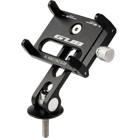 Support de téléphone de vélo en alliage d\\'aluminium antiderapant, pour téléphone de 3,7 pouces à 7,2 pouces (1/5)
