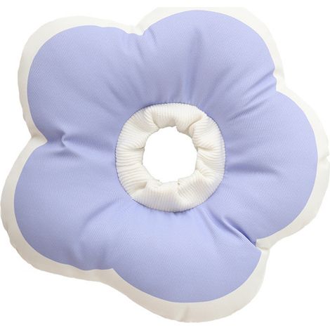 Collier Elizabeth - Nylon Imperméable Mousse Souple - Pour Chat Et Petit Chien Post-Stérilisation - Taille M (1/5)