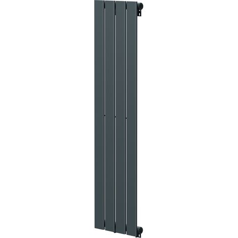 Hudson Anthracite 1200mm x 300mm Single Panel Radiator (1/5)