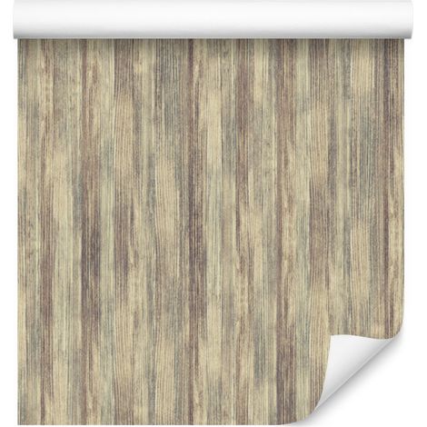 Carta da parati moderna con motivo effetto legno per soggiorno e camera da letto, 50x1000 cm (1/5)