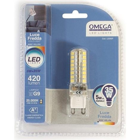 MINI CILINDRO G9 5W LED 6000K
