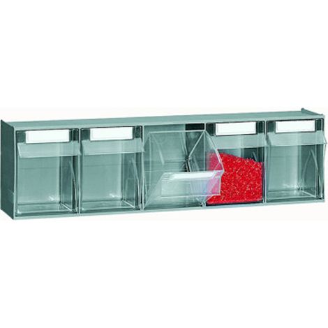 CASSETTIERA PORTA MINUTERIE PRACTIBOX CON 5 CASSETTI BASCULANTI I-MILANI