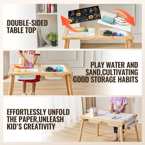 Table d'Activités pour Enfants Table d'Exploration Sensorielle (1/5)