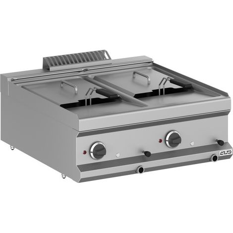 Friteuse électrique - 2 cuves - 12+12L - 18 kW - MAGISTRA PLUS 700 - Arilex