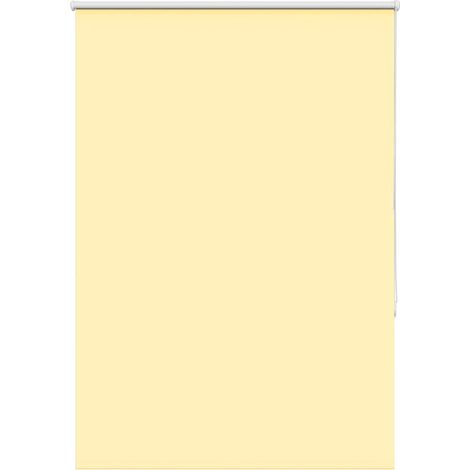 Verdunkelungsrollo Gelb 100x175cm Stoffbreite 95,7 cm Polyester