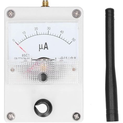 Mesureur D'intensité De Champ, Indicateur De Niveau De Signal RF 100K‑1000MHz Indicateur D'intensité De Champ Pour Rayonnement D'antenne Radio (1/5)