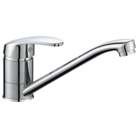 Le robinet d'eau froide et chaude vertical de cuisine à longue bouche peut faire pivoter l'évier du lavabo et le robinet à long cou (1/5)