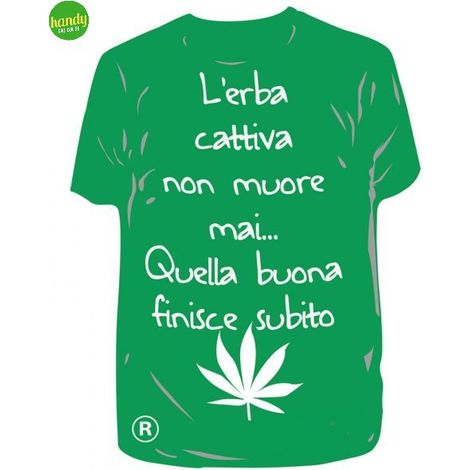 Profumatore T-Shirt Ototop L'erba cattiva