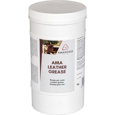 Ama leather grease grasso per per tutti i finimenti in pelle e cuoio  1 kg (1/3)