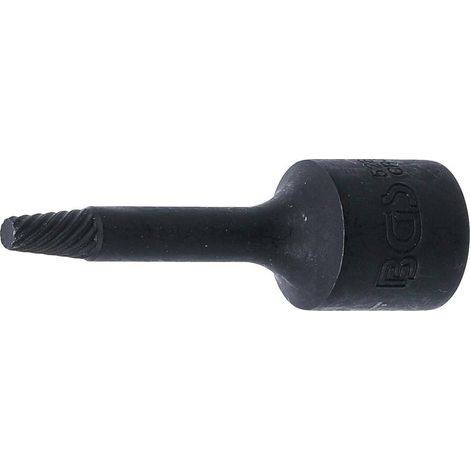 Douille Spiralée Extracteur de Vis 10 mm - 4 mm - Extraction Facile et Efficace, Acier - D-Work