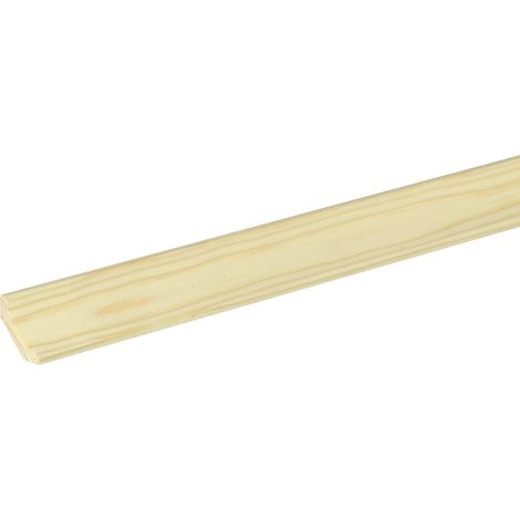 FN Neuhofer Hohlkehlleiste 240 cm 24 x 24 mm Fichte/Kiefer Leisten (1/2)