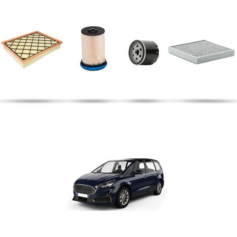 Kit tagliando 4 filtri compatibile con Ford Galaxy III 2.0 EcoBLue 140kw dal 2018 (1/5)