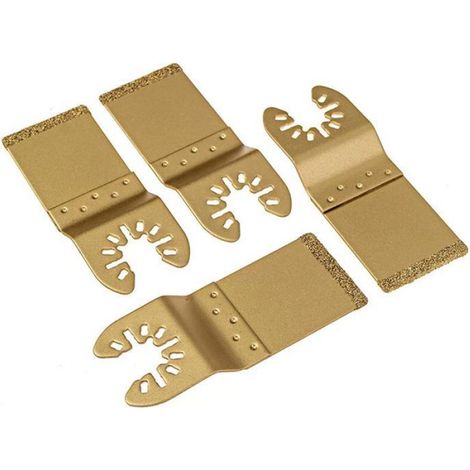 Lame de Scie DiamantE Oscillante Universelle Ensemble pour la LibRation Ajustement Multi-Outils Coupe Dics - 5 scies (1/4)
