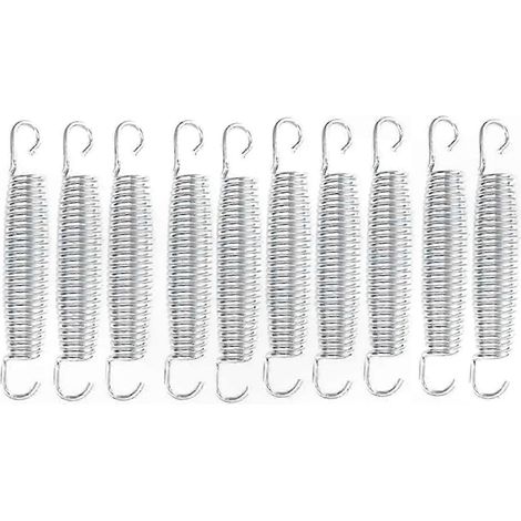 Hochleistungs-Trampolinfeder-Ersatzset, 10er-Packung, 13,5 cm lang, langlebiges Trampolinzubehör (1/4)