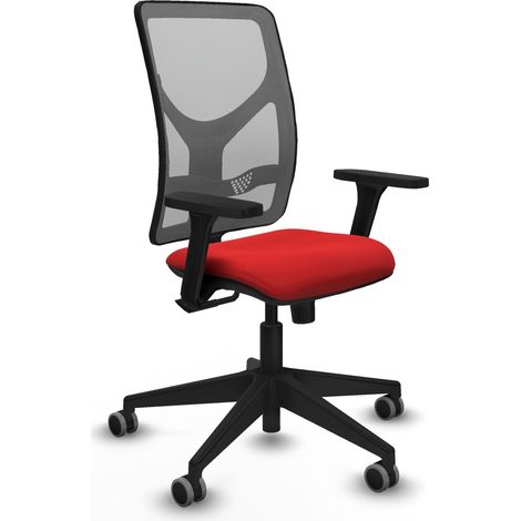Chaise de bureau piqueras y crespo Motilla gris cuir synthétique (1/2)