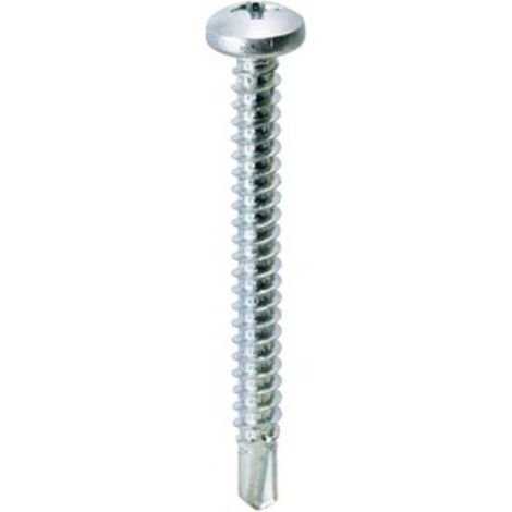10 x VITE P/LAMIERA AUTOPERFORANTE TC PH 4,2X 19MM ZN UNI8118