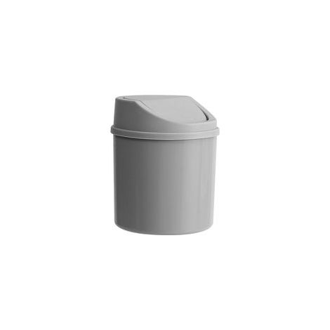 Poubelle De Table, Petite Poubelle De Bureau avec Couvercle, Poubelle en Plastique Réutilisable, Poubelle De Table pour Salon Cuisine Chambre À Coucher Salle De Bains Et Bureau