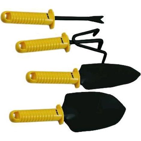Kit 4 Attrezzi Giardino Blinky Mod.Hobby: 2 palette+ sarchiatore +cavaradici