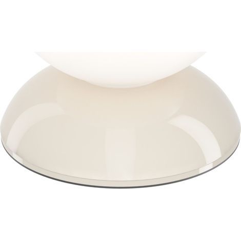 Eglo Tischleuchte Paccucci G9 Ø12,5 cm sandfarben Lampen (1/3)