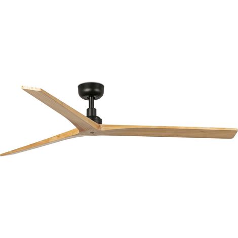DC Ceiling Fan Klim L Black-Oak with Remote (1/5)