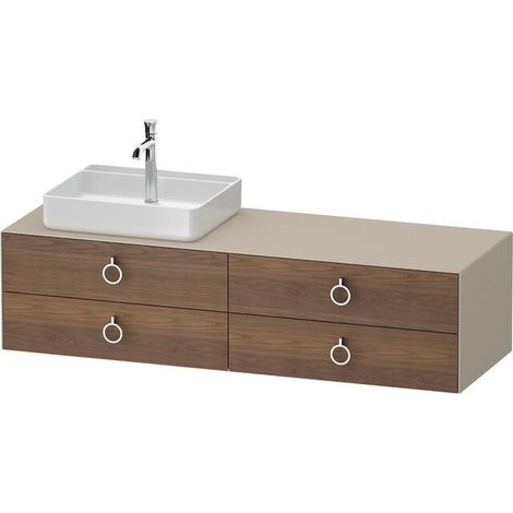 DURAVIT WT4995L77600000 Console-WTU wh White Tulip 550x1600x