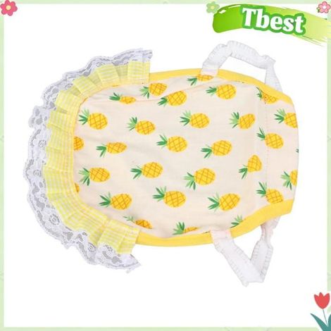 Tbest Protège Ailes Poule Coton Double Couche Confortable Épaulière Poule Protectrice Plumes Dos (1/5)