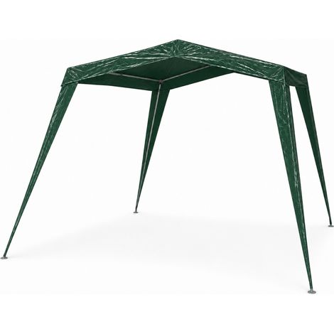 Gazebo da giardino pieghevole 7house con struttura in acciaio 330x330x240 cm