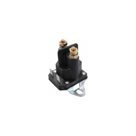Relais de Solénoïde de Démarreur 12V 4 Broches Contacteur 12 volts 762-1261-211-51, Convient pour Tondeuse à Gazon, Motoneige, Voiturette de Golf et Tracteur de Pelouse, etc. - Crezuo (1/4)