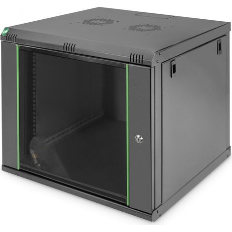 Digitus Dynamic Basic DN-19 09U Wandmontageschrank Schwarz