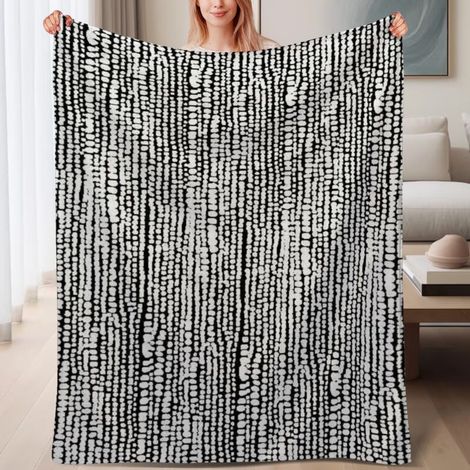 Couverture de lit en polaire douce et chaude en microfibre de polyester,6080 pouces (1/4)