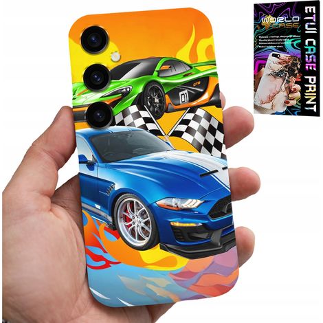 Hülle für Samsung Galaxy S24 Plus – für Kinder, Rennwagen (1/5)
