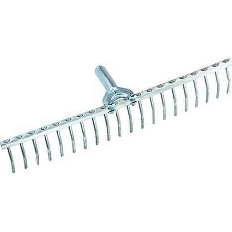 Blinky Rastrello per Fieno in Alluminio Regolabile 22 Denti