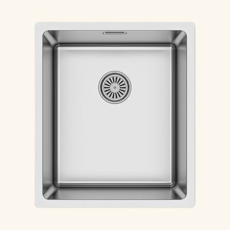 Evier inox sous-plan SUZON 1 bac 380x440 (1/3)