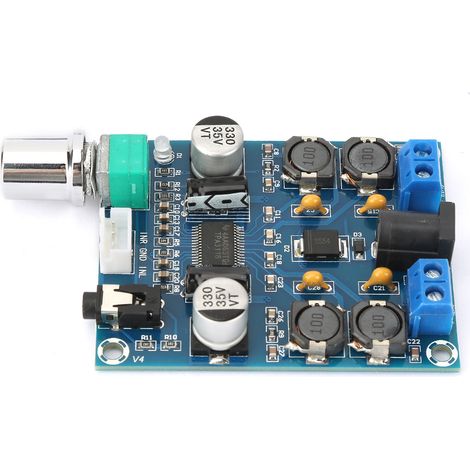 Amplificateur audio 2 canaux 30TSP DC 12-28V 3A/45W, carte ampli stéréo double canal, module puissance pour enceintes DIY, haute fidélité (1/5)