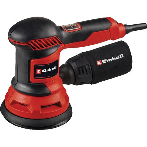 Einhell Ponceuse excentrique TC-RS 425 E (425 W, Ø 125 mm, vitesse max. 26 000 oscillations/min) Livré avec 3 feuilles abrasives (1/4)