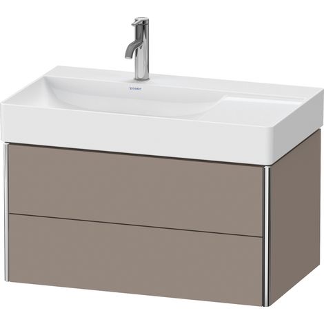 Duravit XSquare meuble sous-lavabo mural 78,4x46,0 cm, 2 tiroirs, (1/5)