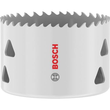 Bosch 1 sierra perforadora roscada multimaterial (para acero, yeso, Ø 65 mm, accesorio profesional para taladro)