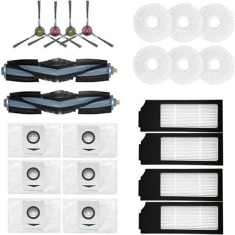Pièce de rechange compatible avec robot aspirateur Ecovacs Deebot X1 Omni et Turbo – Station d’auto-nettoyage, réservoir d’eau, bac à poussière ou module de lavage (1/4)