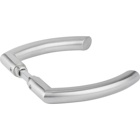 HERMAT Türdrückerpaar BASIC 04 1804, Edelstahl (1/4)