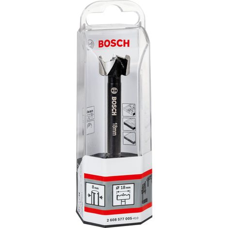 Forstnerbohrer, DIN 7483 G, 18 x 90 mm, d 8 mm, toothed-edge