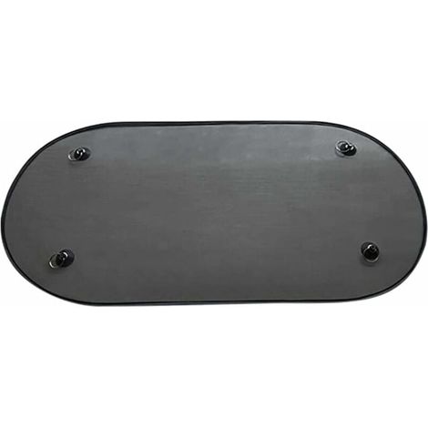 Pare-Soleil Arrière - 100 x 50 cm - Fixation Par Ventouses - Pour Lunette Arrière De Voiture - 1 Pièce (1/5)